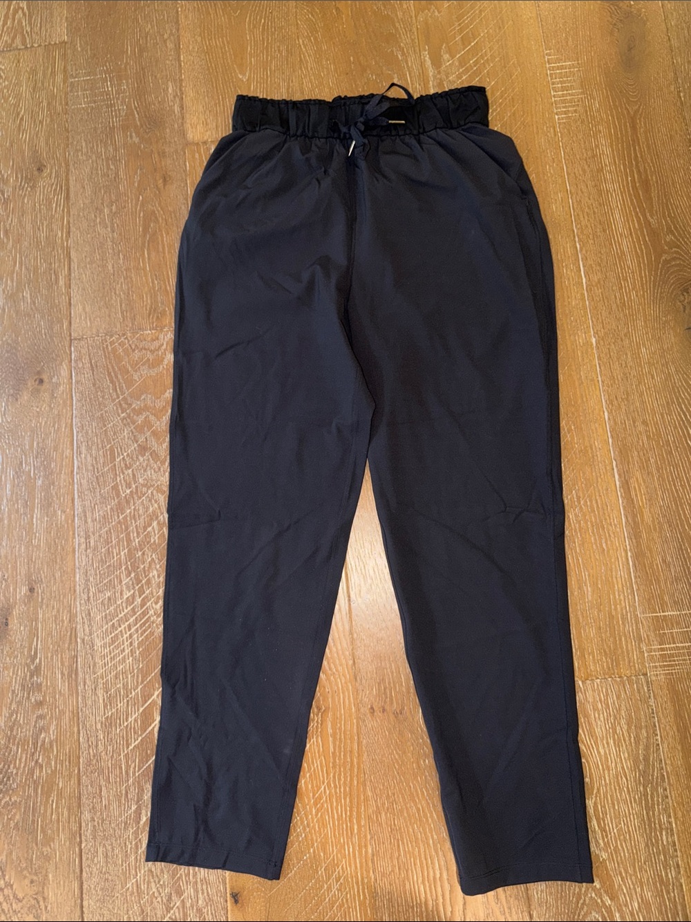 Women’s Black Drawstring Casual Pants